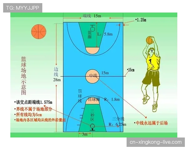 中线规则解析：篮球比赛中中线的使用与违例判定标准